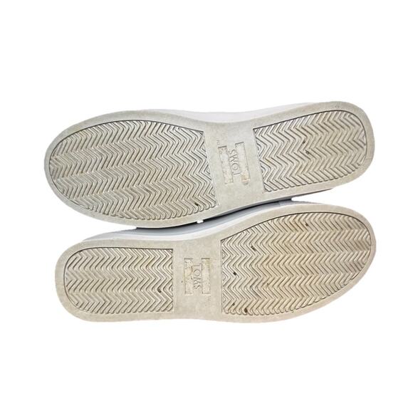 TOMS Bryce High Top Fur Sneakers Grey Slip On Womens Sz 8 Ankle Boots Shoes - Picture 7 of 7